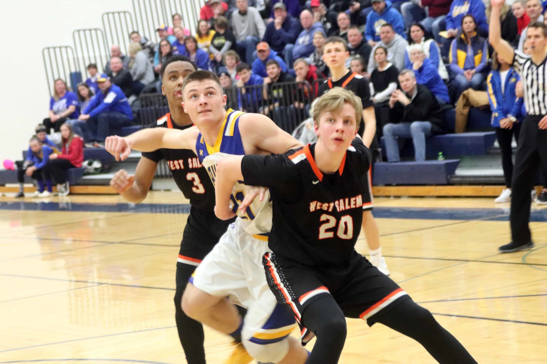 West Salem at Mauston boys basketball (3-1-19)
